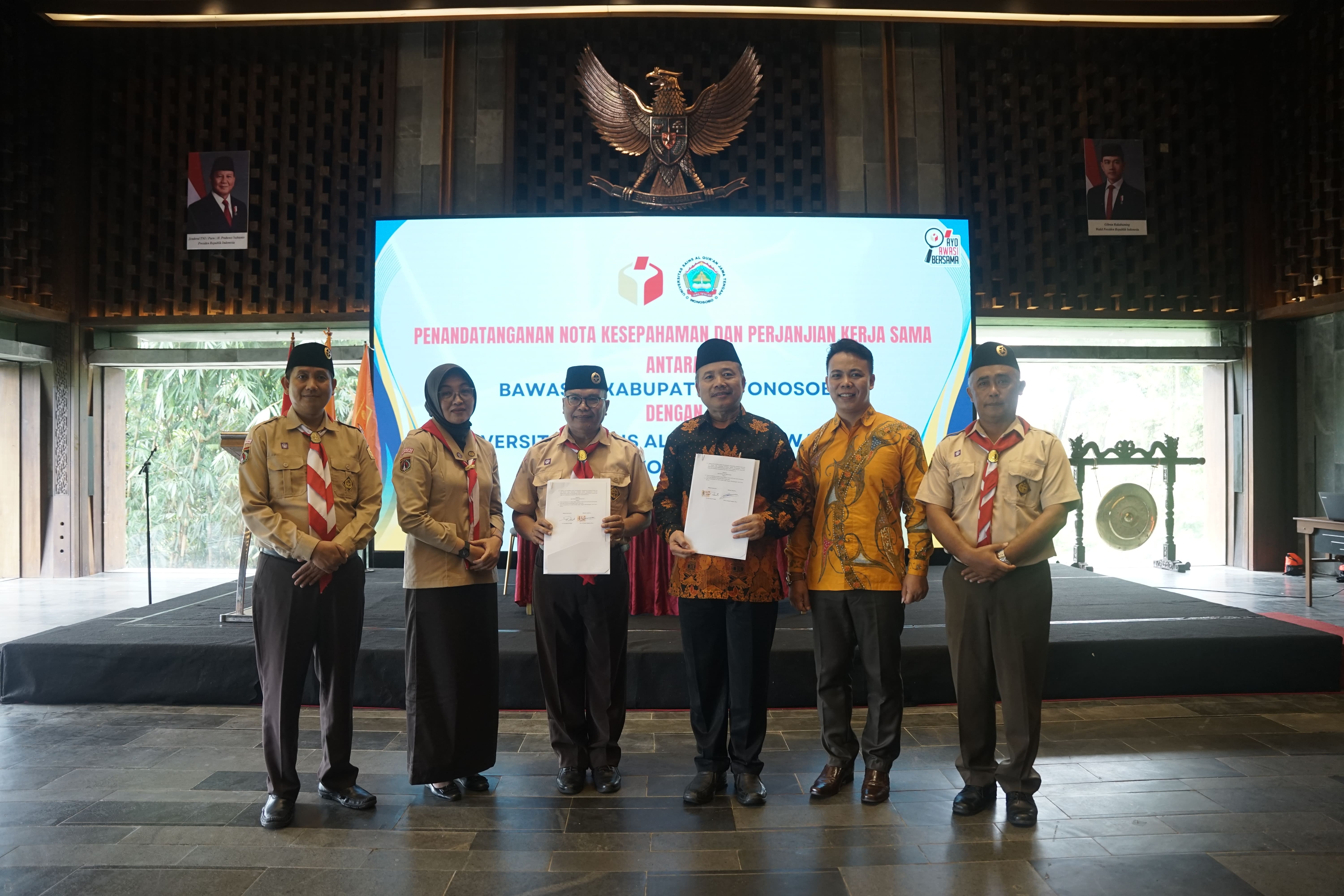 UNSIQ Jawa Tengah di Wonosobo Resmi Jalin Kerjasama dengan Bawaslu Wonosobo