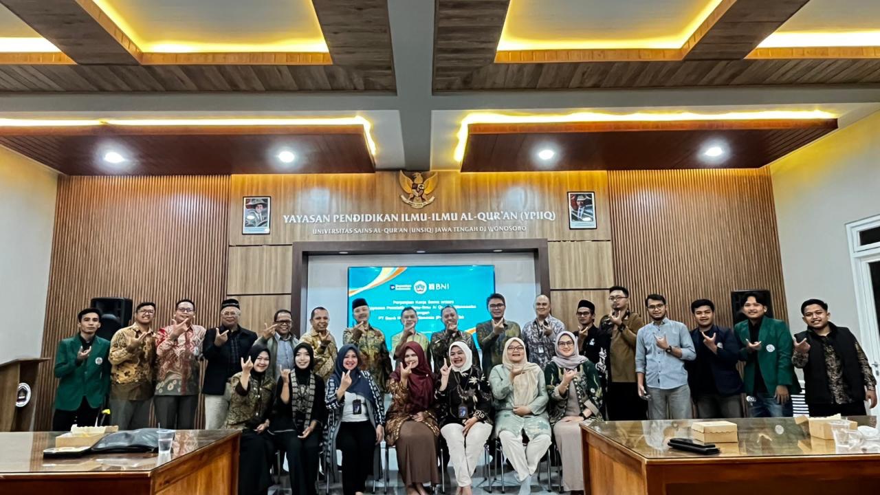 BNI dan YPIIQ Teken Kerja Sama Strategis