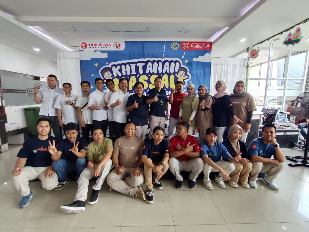 Klinik Nursyifa UNSIQ Jalin Kerja Sama dengan Trio Plaza Wonosobo dalam Kegiatan Khitanan Massal